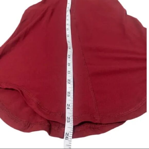 Zyia Active Effortless Tank Top Racerback S Cranberry Mesh Details - Picture 5 of 8